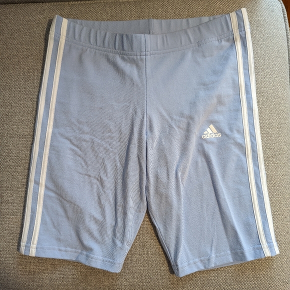 Adidas Periwinkle Bike Shorts - Picture 1 of 3